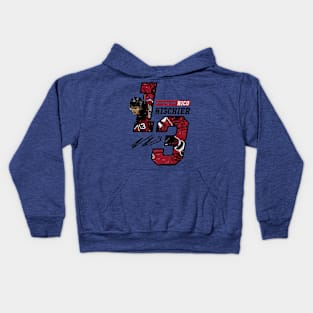 Nico Hischier New Jersey Offset Kids Hoodie